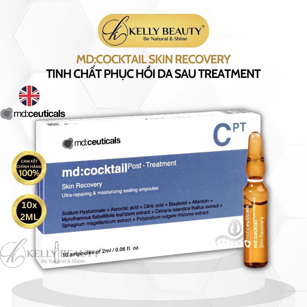 Tinh Chất Phục Hồi Da MD:Cocktail Skin Recovery - MD:Ceuticals | Kelly Beauty