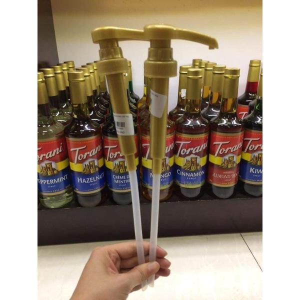 Vòi Bơm Siro các loại Torani và Siro Thái Pixie (Pump Syrup Torani ) chuyên dụng cụ pha chế trà sữa