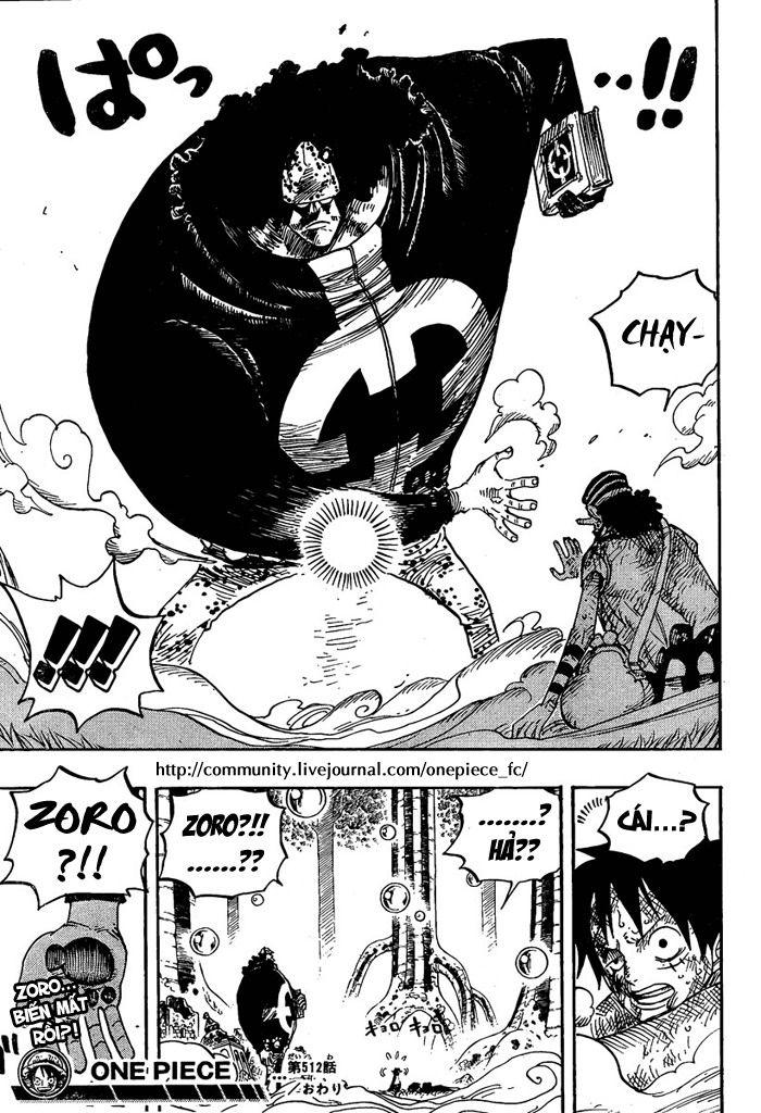 đảo hải tặc - one piece chapter 512 20