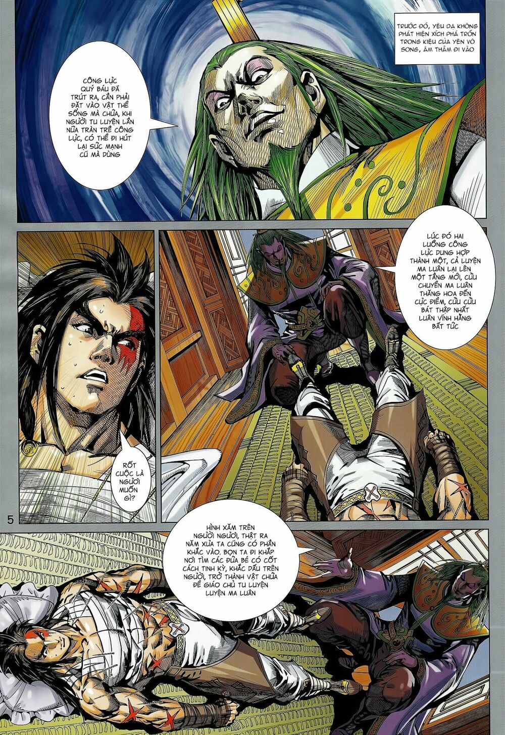 xuân thu mãnh sĩ chapter 14.1 5