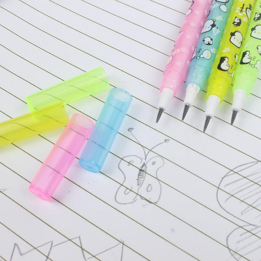 Bút chì khúc mini 2B STACOM Dễ Thương