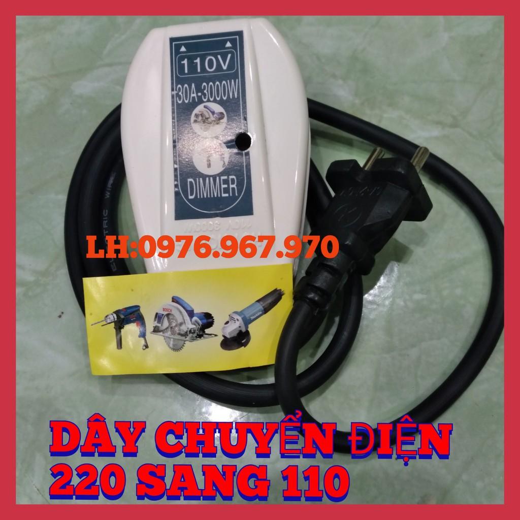 Dây nguồn chuyển điện 220v thành 110v 3000w