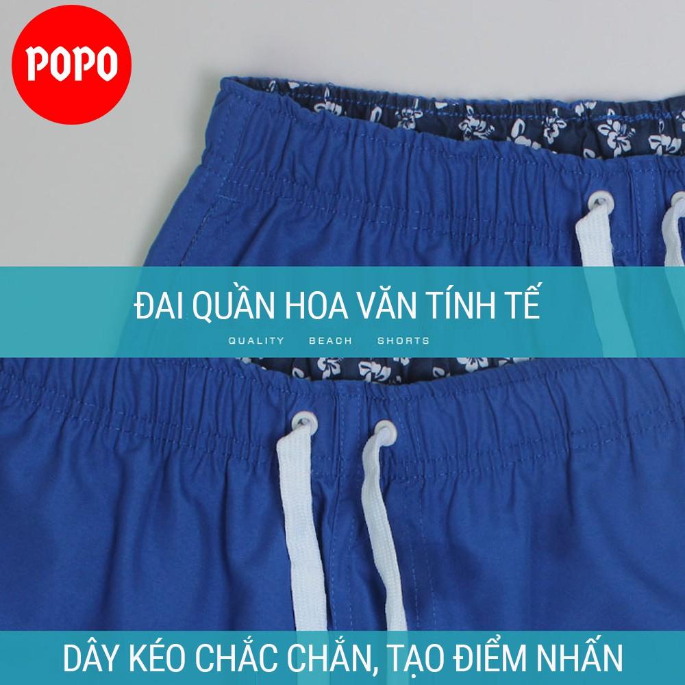 Quần đi biển cho nam chất vải mau khô, thoáng khí POPO