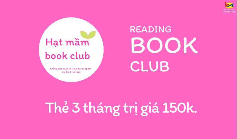 THẺ ĐỌC SÁCH TRẢI NGHIỆM 1 BUỔI (DÀNH CHO ĐỘ TUỔI 3 -15)