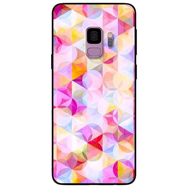 Ốp lưng in cho Samsung S9 Mẫu Đa Sắc