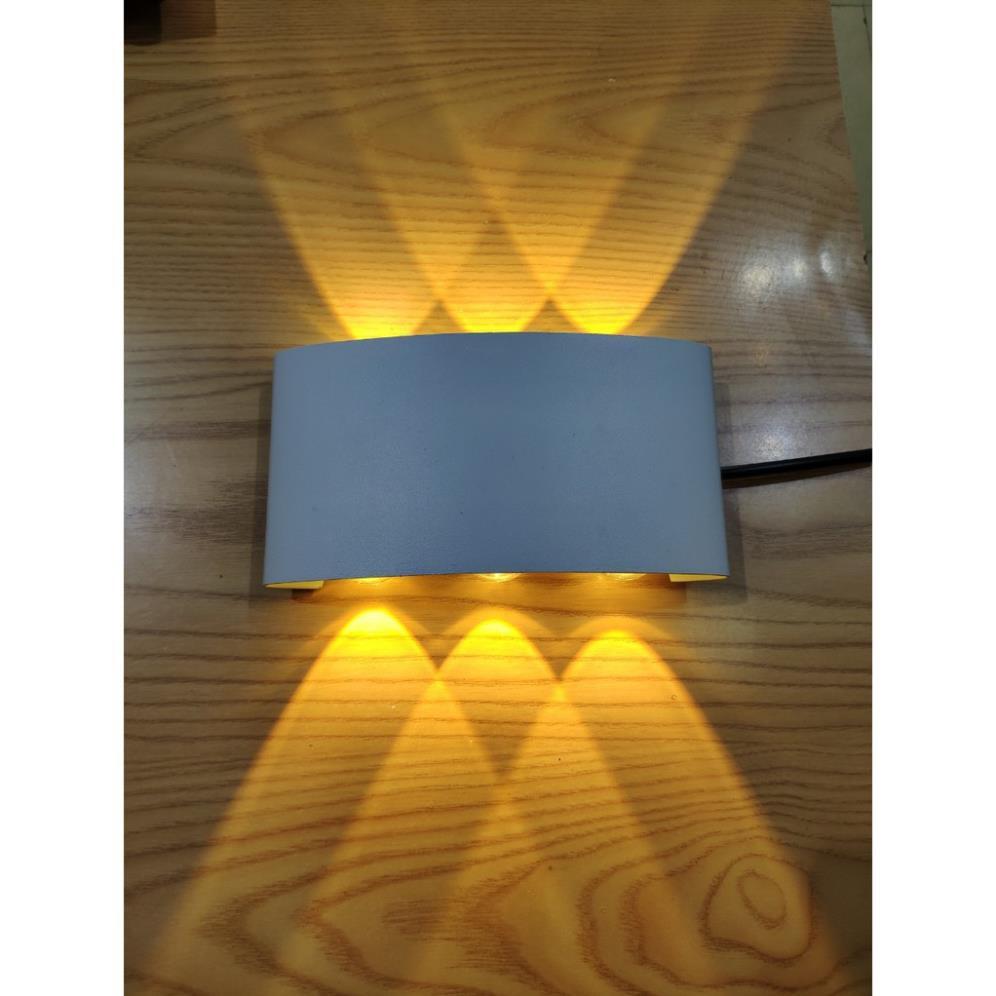 ĐÈN HẮT TƯỜNG 2 ĐẦU , 6 MẮT LED