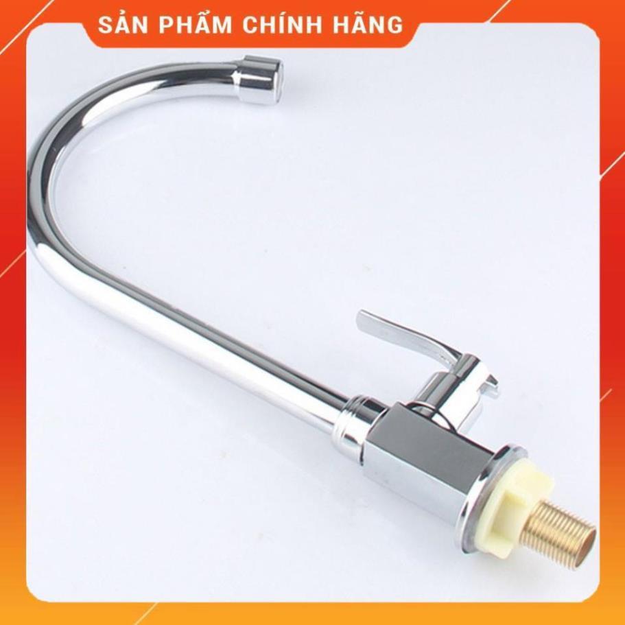 Vòi nước bằng thép không gỉ thiết kế hiện đại dành cho bồn rửa chén 206806