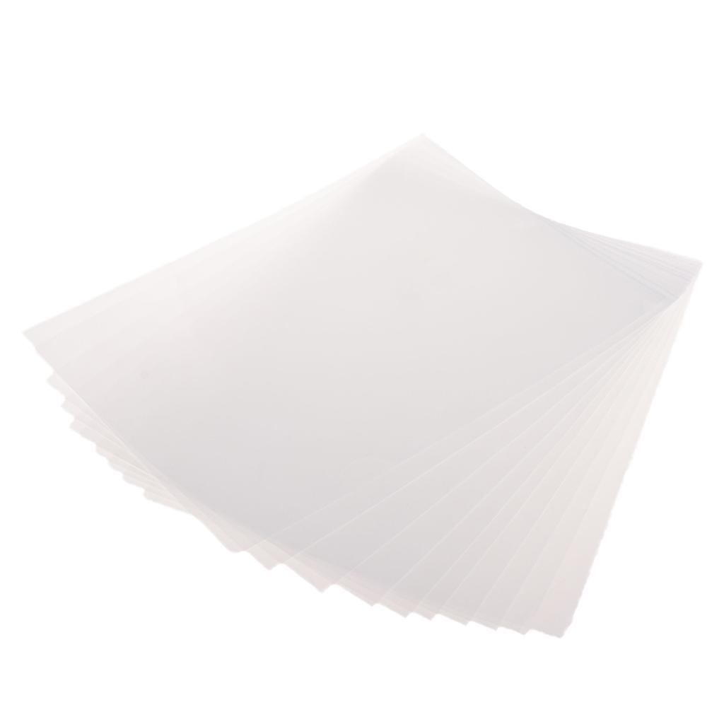 10   Document Storage Clear Sleeves Holder  Organizer