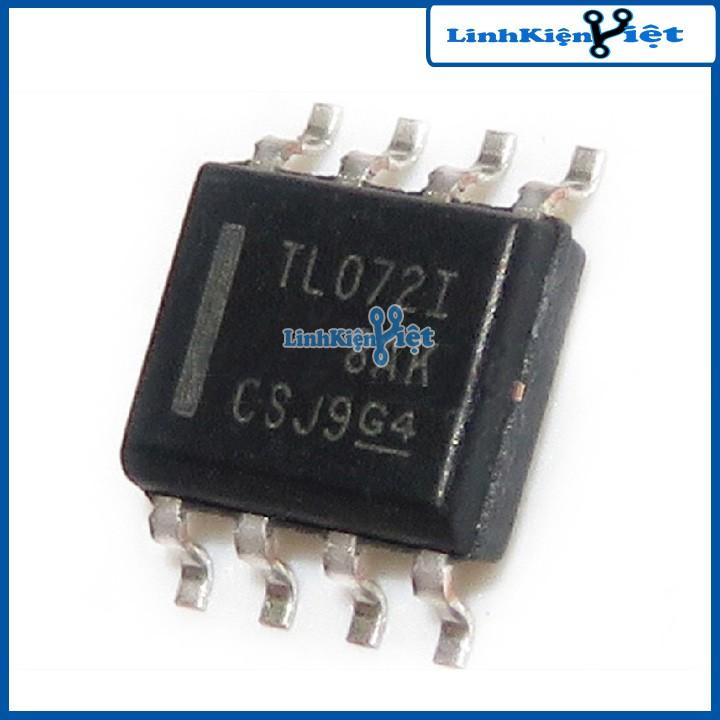 IC TL072 Điện Áp Hoạt Động 6V – 36V