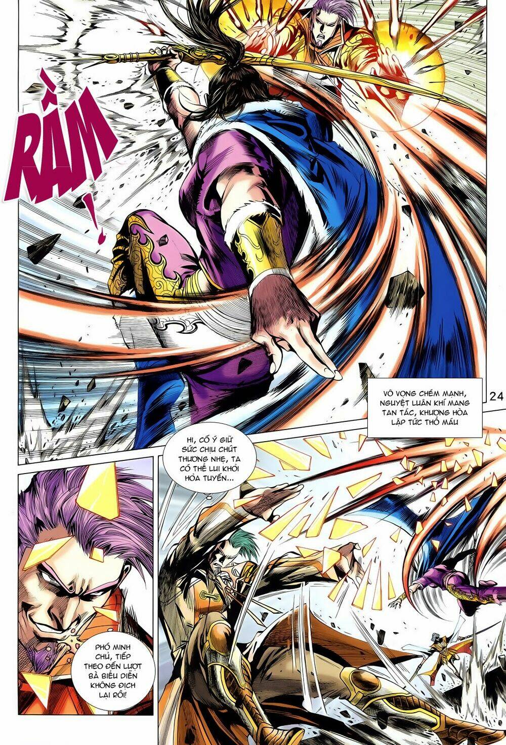 thần binh vấn thiên chapter 20 24