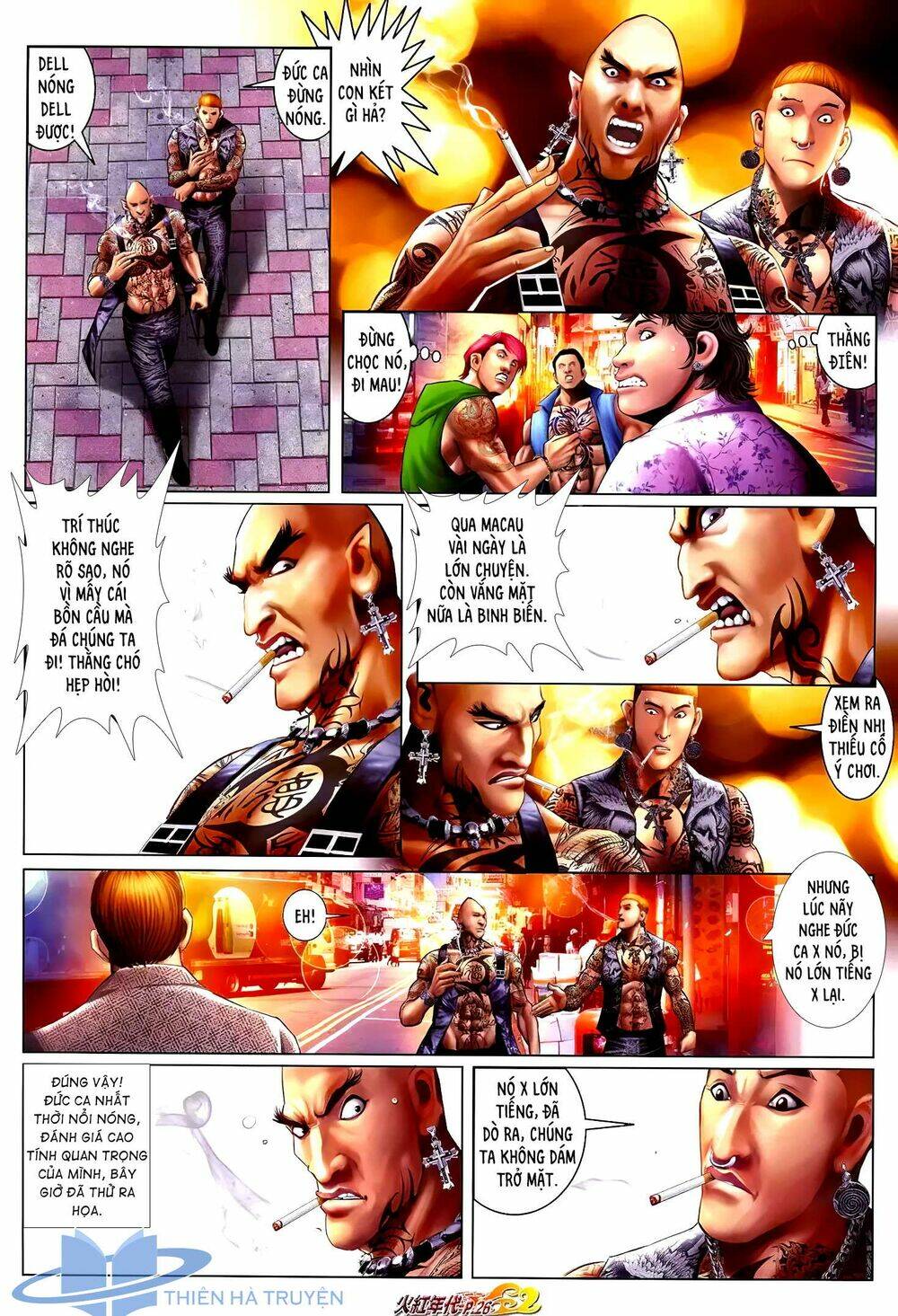 hỏa hồng niên đại hắc cốt đường chapter 1214 11