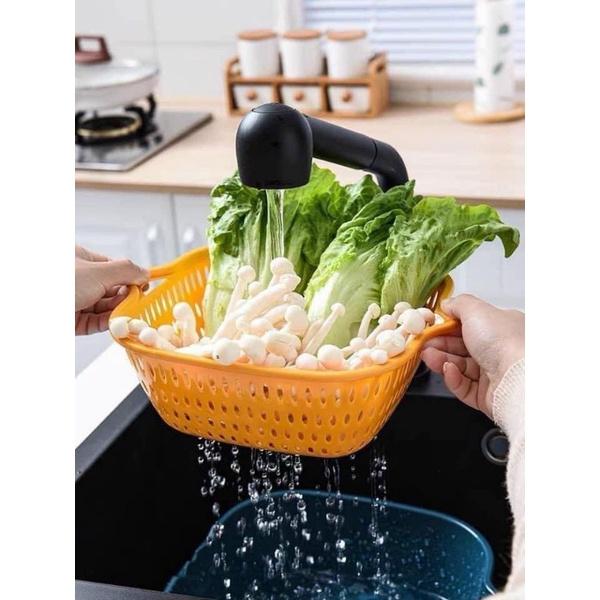 BỘ SET 6 CHẬU KÈM RỔ MỚI SIÊU TIỆN LỢI