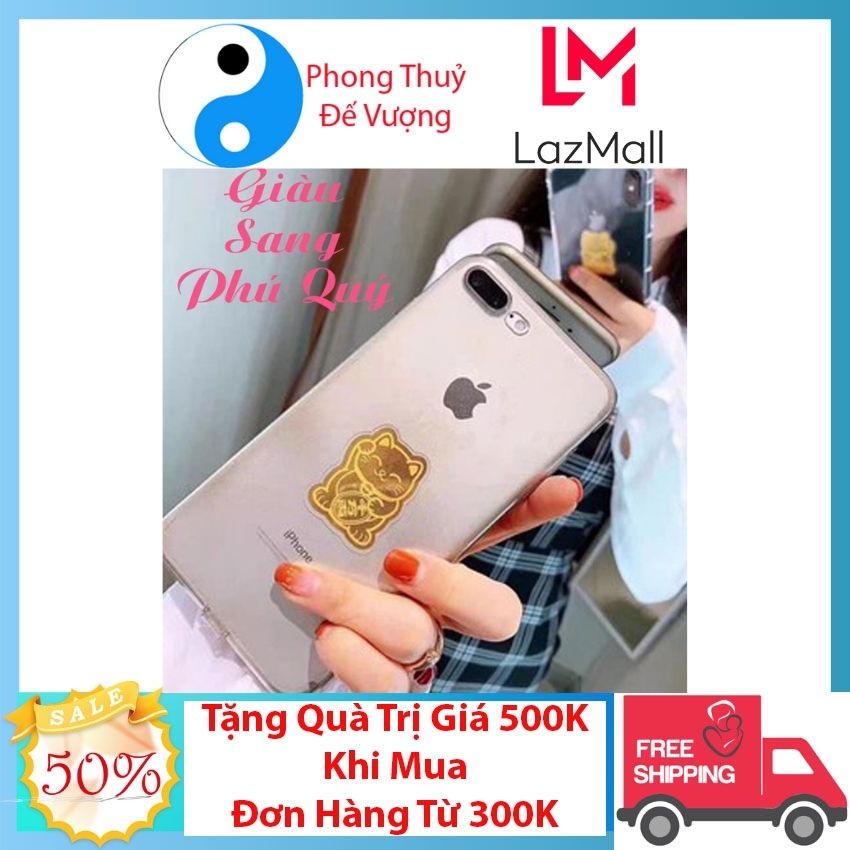 Miếng Dán Mèo Thần Tài Hổ Tài Lộc Nhâm Dần 2022