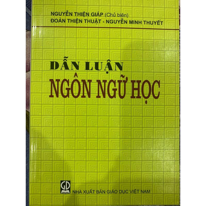Sách - Dẫn luận ngôn ngữ học
