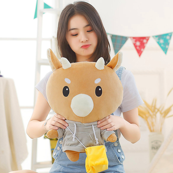 Gấu Bông Bò Chăm Chỉ (45 Cm) Gb02