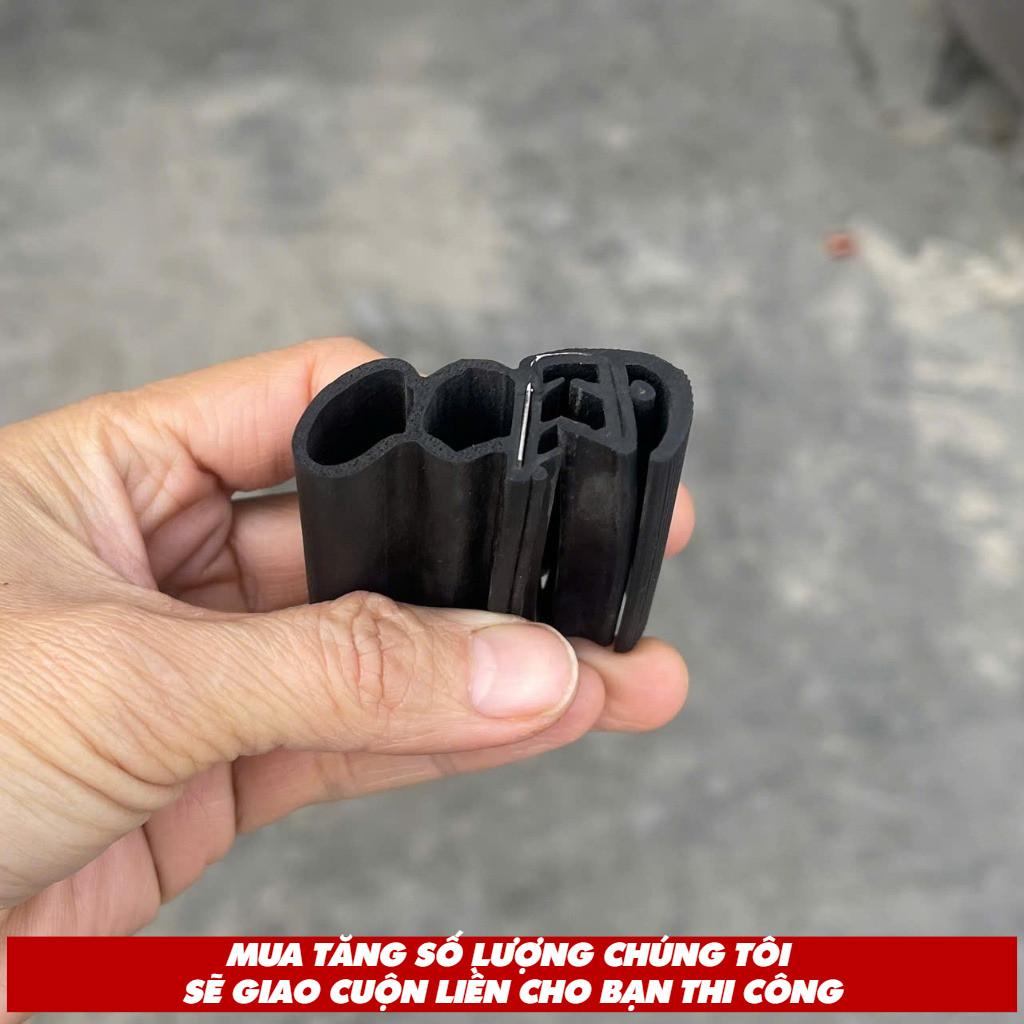 Gioăng cao su khung cửa  xe tải , xe container kích thước 37mm x 14mm