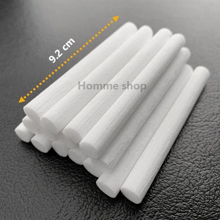 Lõi bông hút nước cotton dài 9.2cm cho máy xông tinh dầu