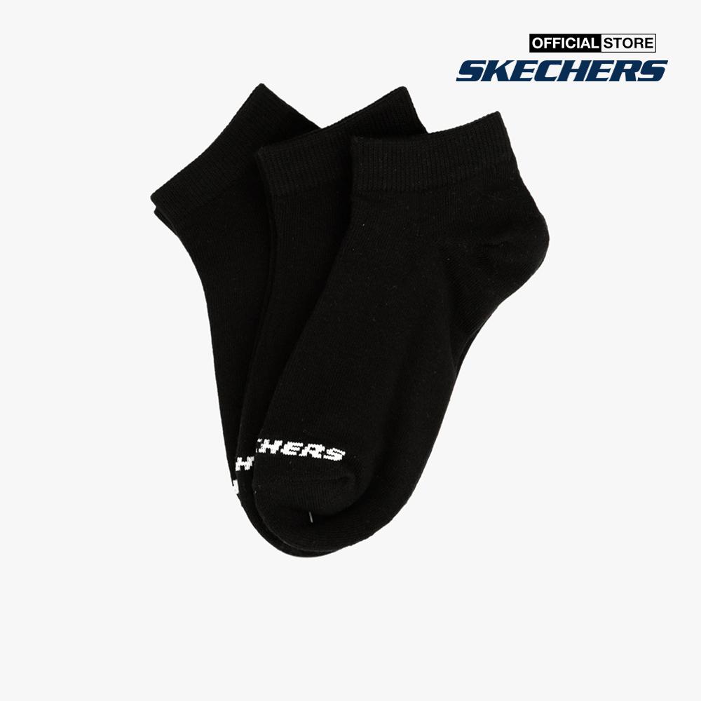 SKECHERS - Set 3 đôi vớ cổ thấp thời trang Non Terry Ankle S107839