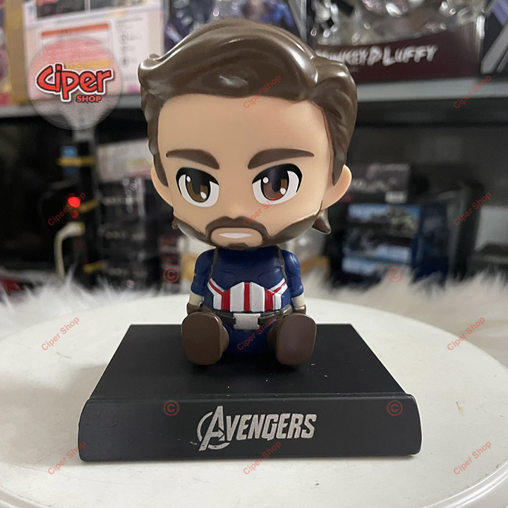 Mô hình Captain America Lắc Đầu - Mẫu 2 - Mô hình lắc đầu