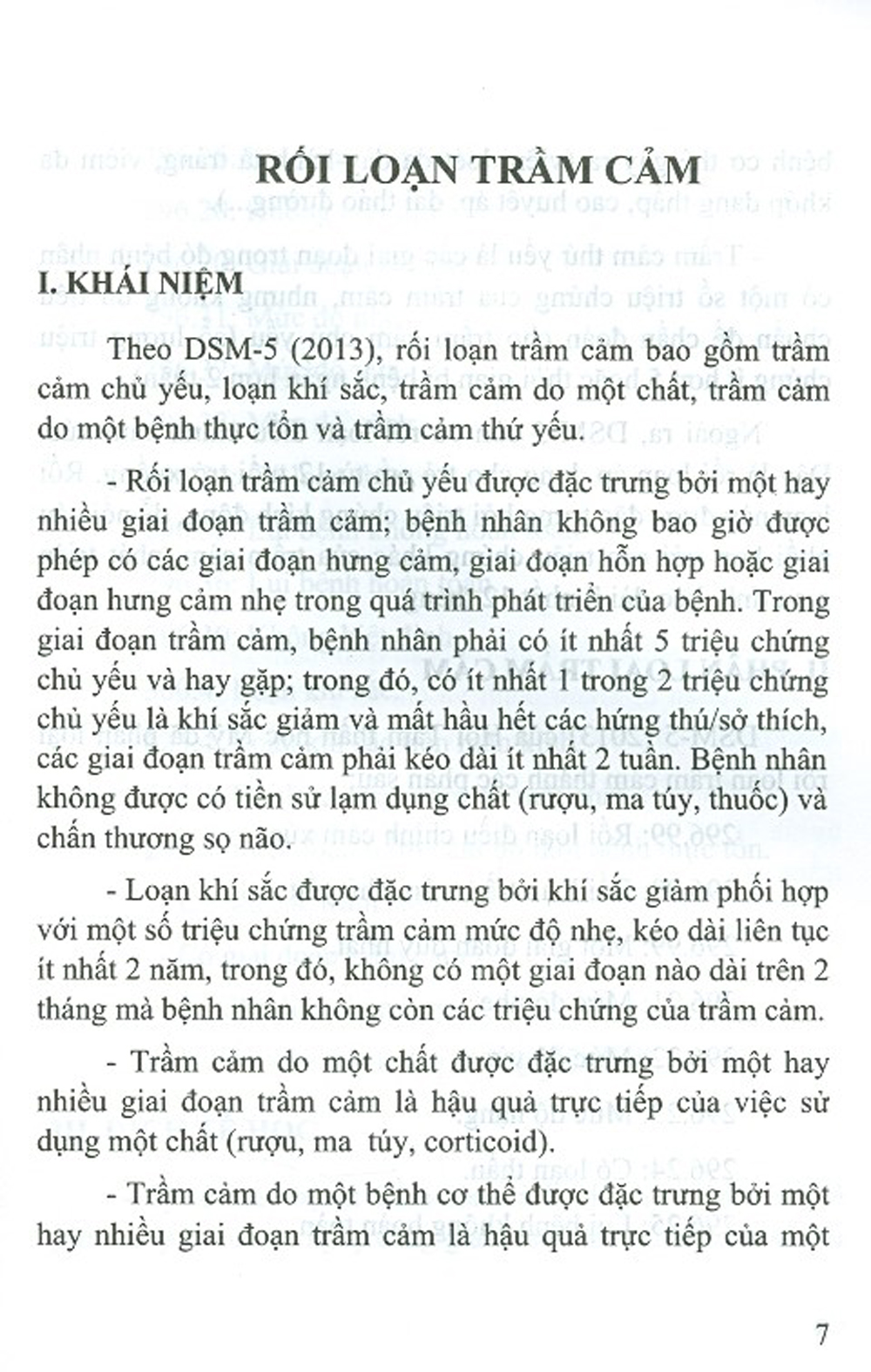 Rối Loạn Trầm Cảm