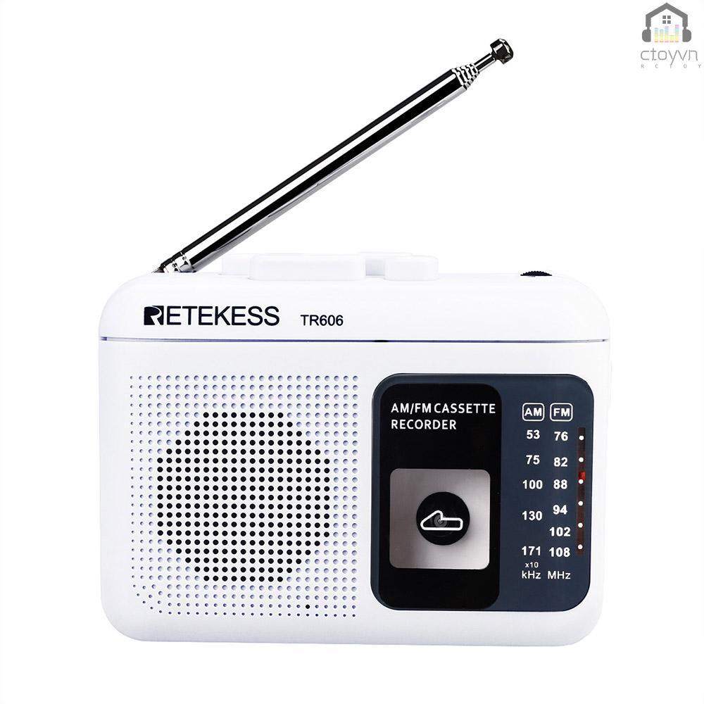 Radio mini Retekess TR606 có ăng ten kỹ thuật số