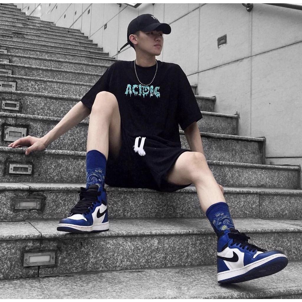 Áo thun unisex tay lỡ ACIDIC || Hany shop