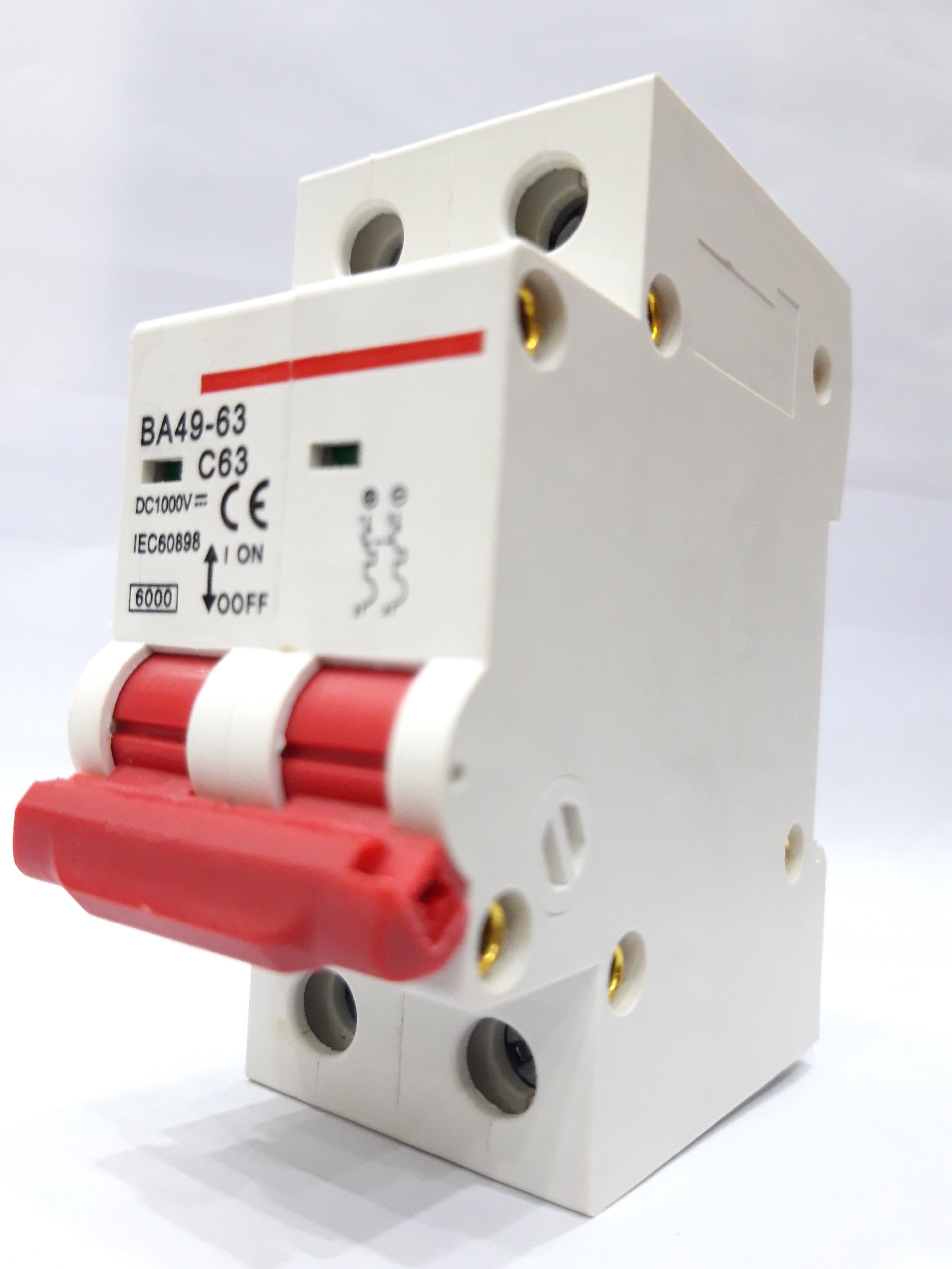 Cầu dao đóng ngắt DC 1000V 63A