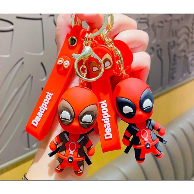 Móc khóa Deadpool PVC loại tốt