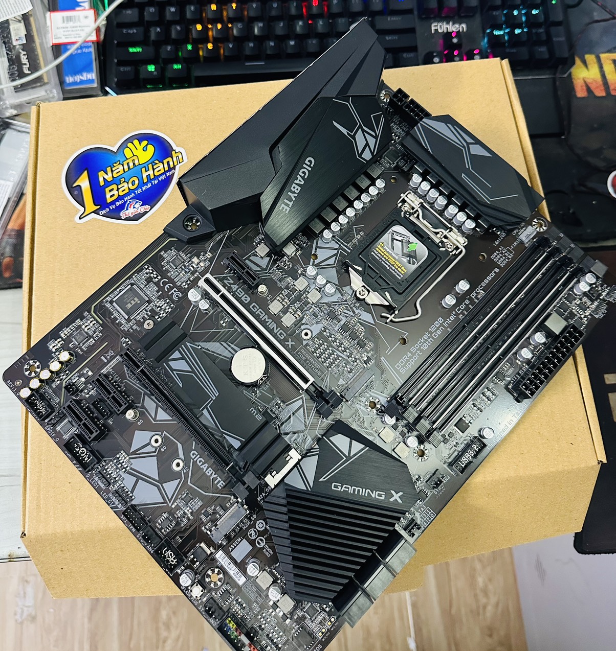 Bo Mạch Chủ (Mainboard) GIGABYTE Z490 GAMING X (HÀNG CHÍNH HÃNG)