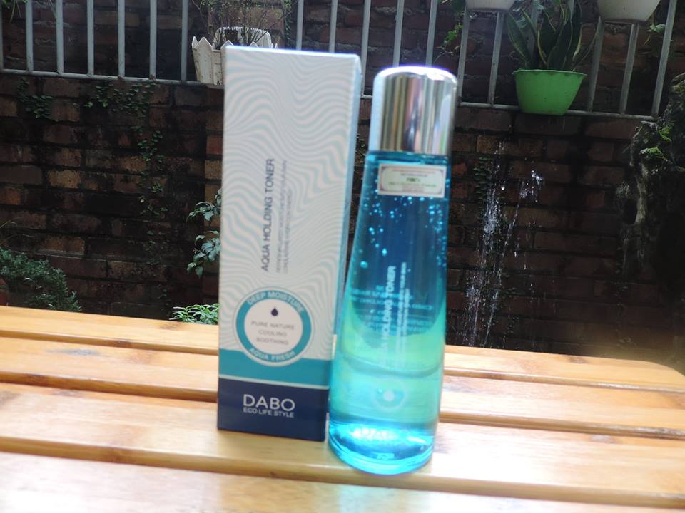 Nước Hoa Hồng Dabo Aqua Holding Toner Trắng Hồng Hàn Quốc 150ml Tặng Móc khoá