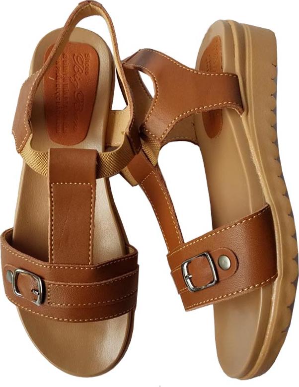 Giày Sandal Nữ BIGGBEN Da Bò Thật SDN42 - 36