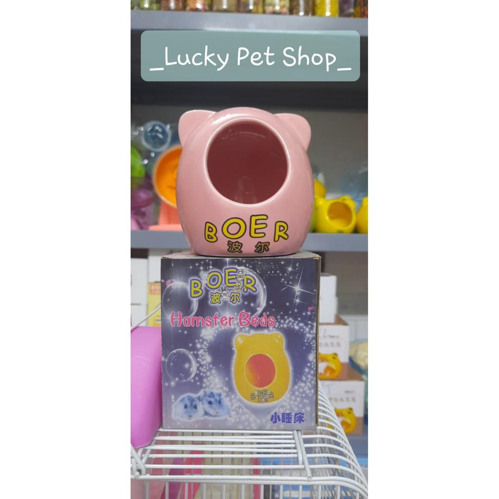 Nhà ngủ sứ hình trứng boer cho hamster