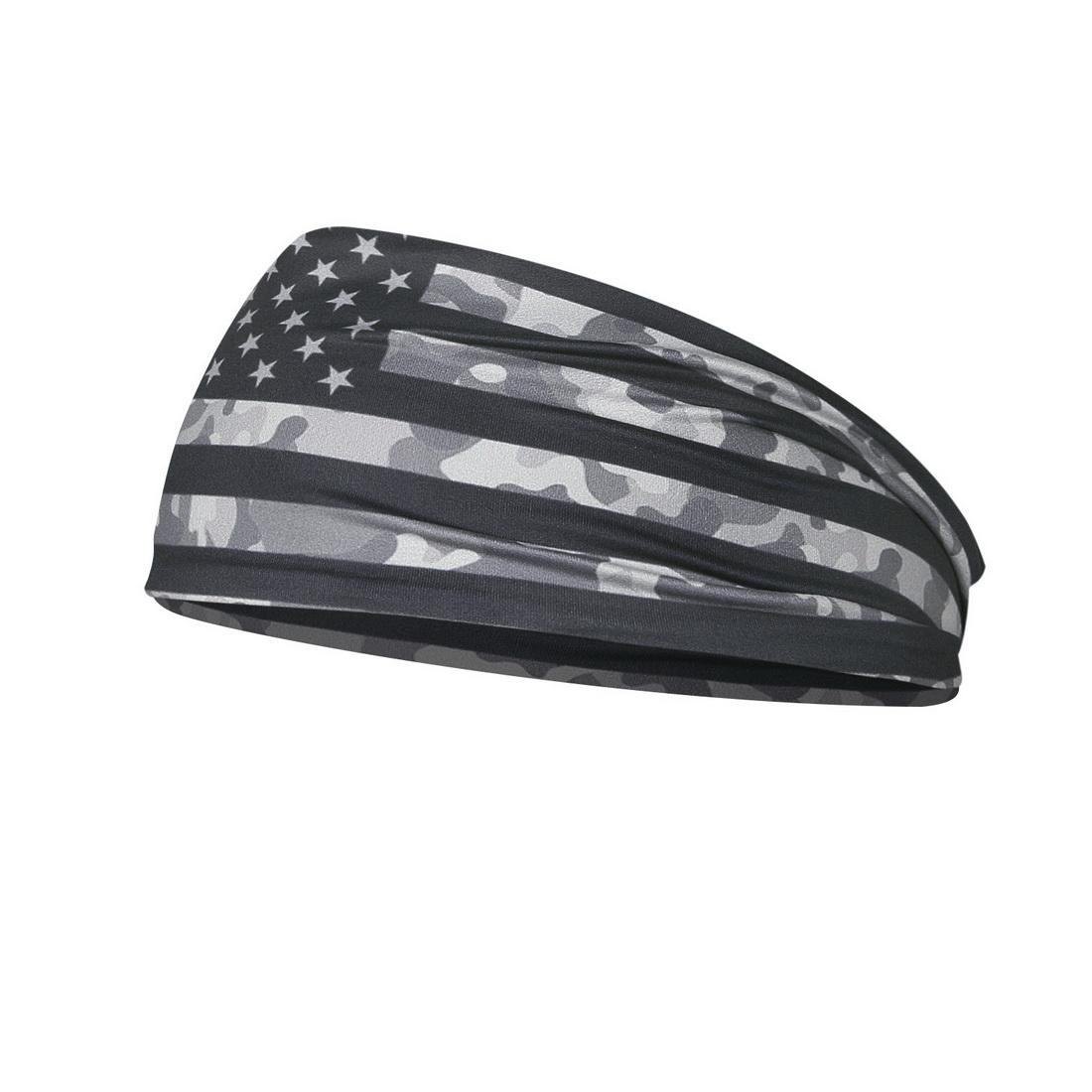 Tie Dye đạp xe Yoga Sport Sweat Band Women Sweatband cho nam giới nữ Yoga Bands Head Sweat Bands An toàn thể thao Color: E674772
