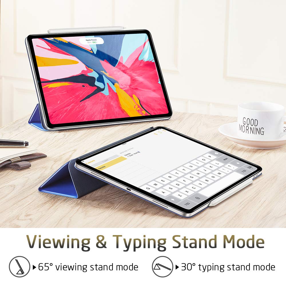 Bao da iPad Pro 11 inch 2018 ESR Yippee Magnetic Trifold Smart Case_ Hàng Nhập Khẩu