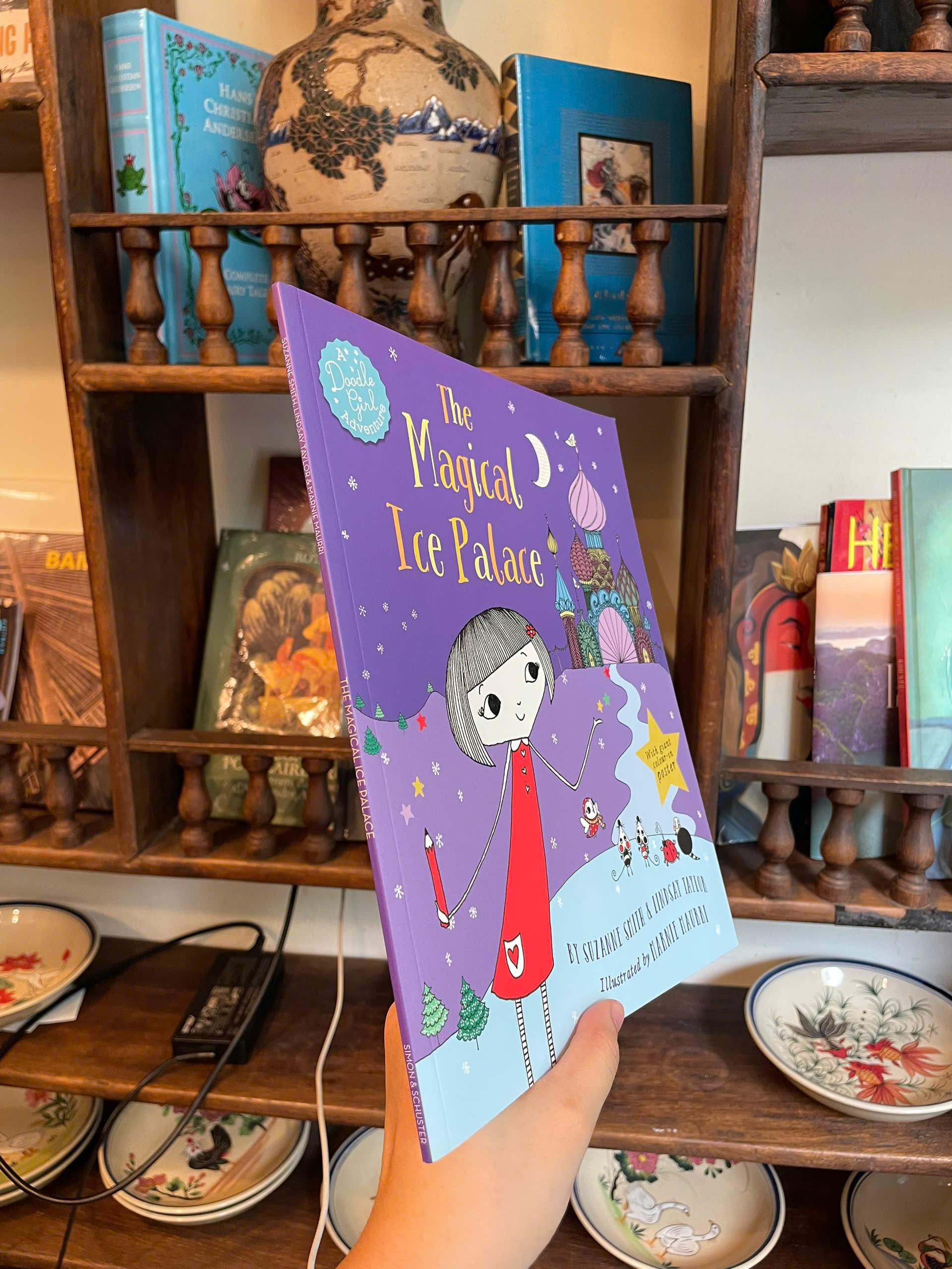 Sách - The Magical Ice Palace: A Doodle Girl Adventure by Suzanne Smith - Children Picture book