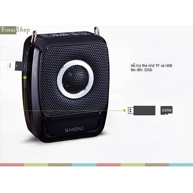 Máy Trợ Giảng Không Dây Shidu SD-S92 - Hàng Chính Hãng
