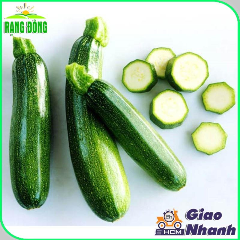 Hạt giống Bí Ngòi Xanh Dễ Chăm Sóc, Trồng Quanh Năm (gói 1 gram) - Hạt Giống Rạng Đông