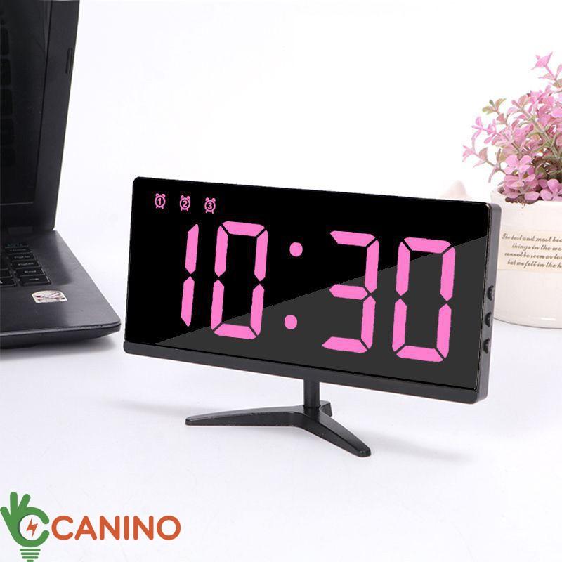 Đồng hồ Led 3D cao cấp mặt gương phẳng