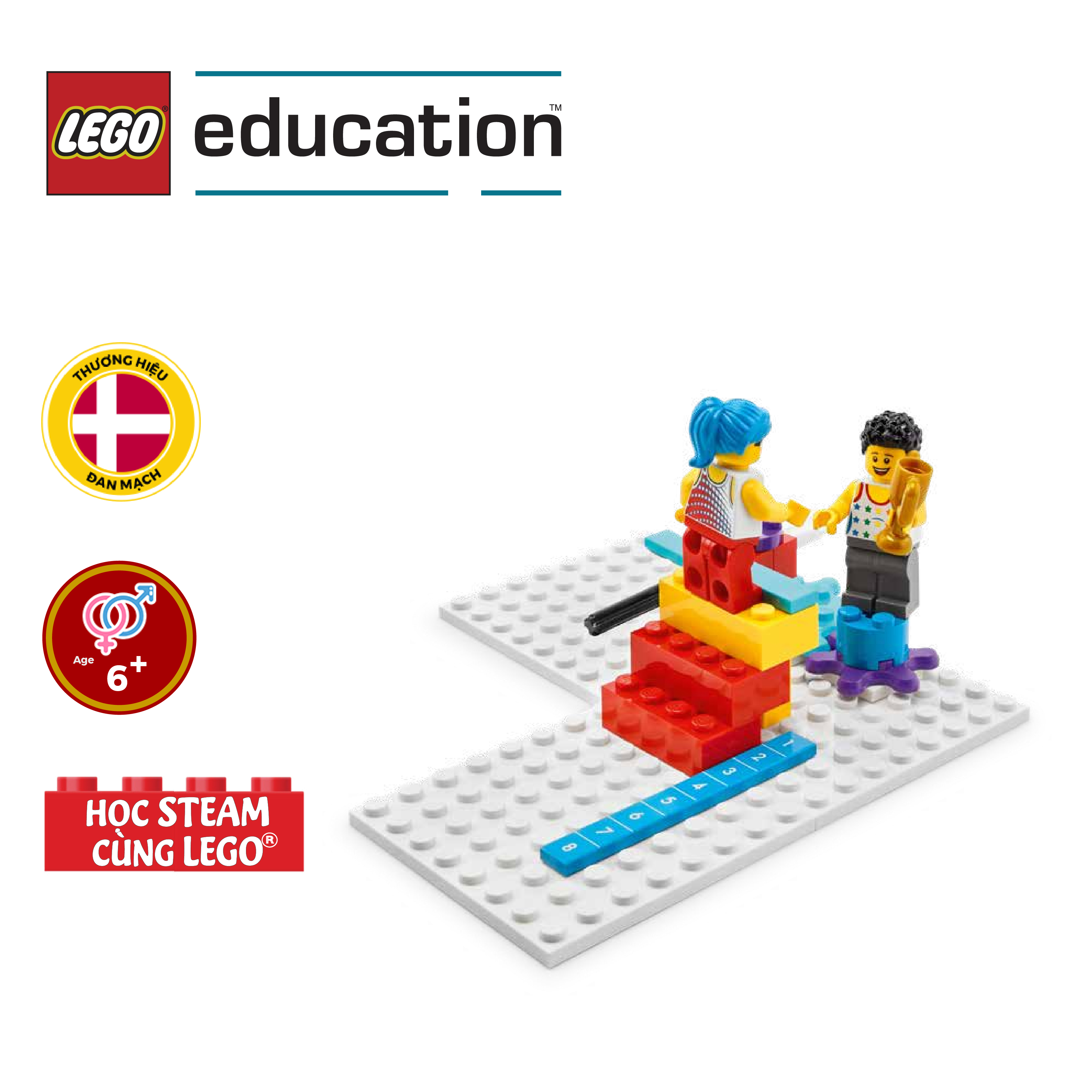 Đồ chơi trẻ em STEAM (*) LEGO Education BricQ 2000471 cho bé từ 6 -10 tuổi