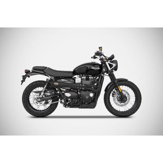 Pô Zard Triumph Street Scrambler - Full Kit 2>1 Tiger 70