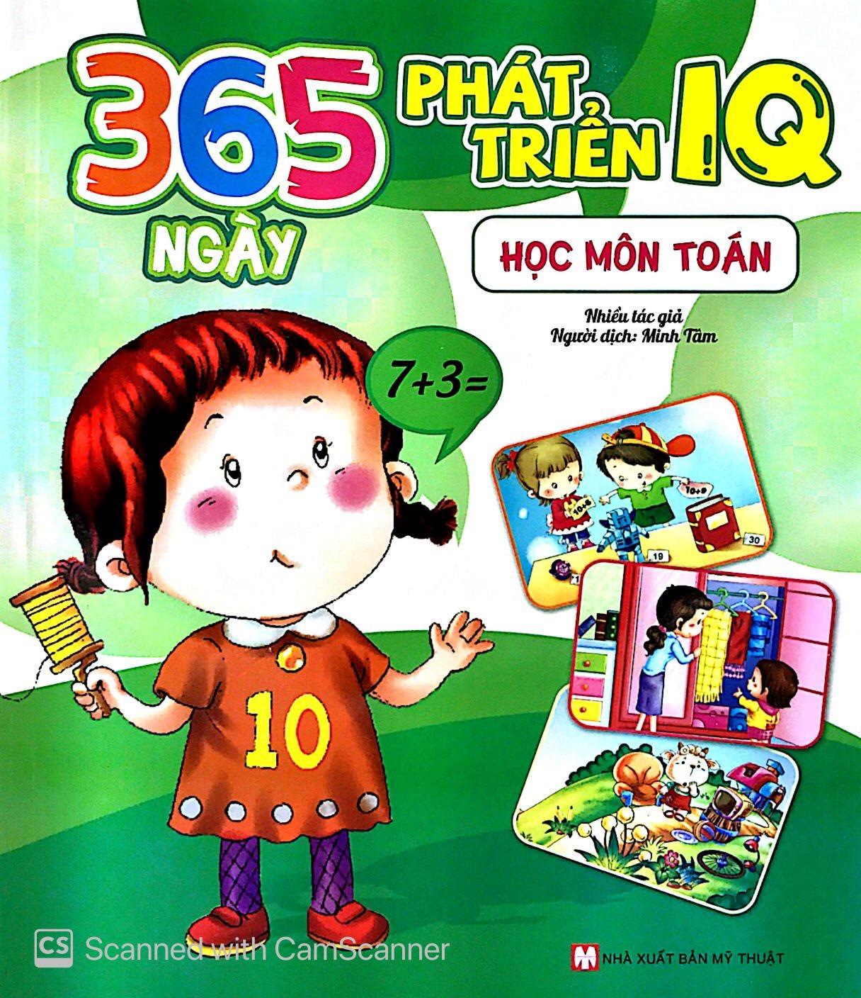 Sách 365 Ngày Phát Triển IQ - Học Môn Toán