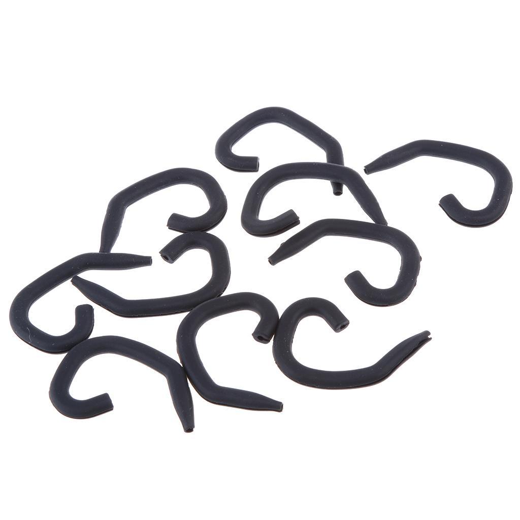 10 Pieces Silicone Bluetooth Headset Replacement Clip Loop Earhook