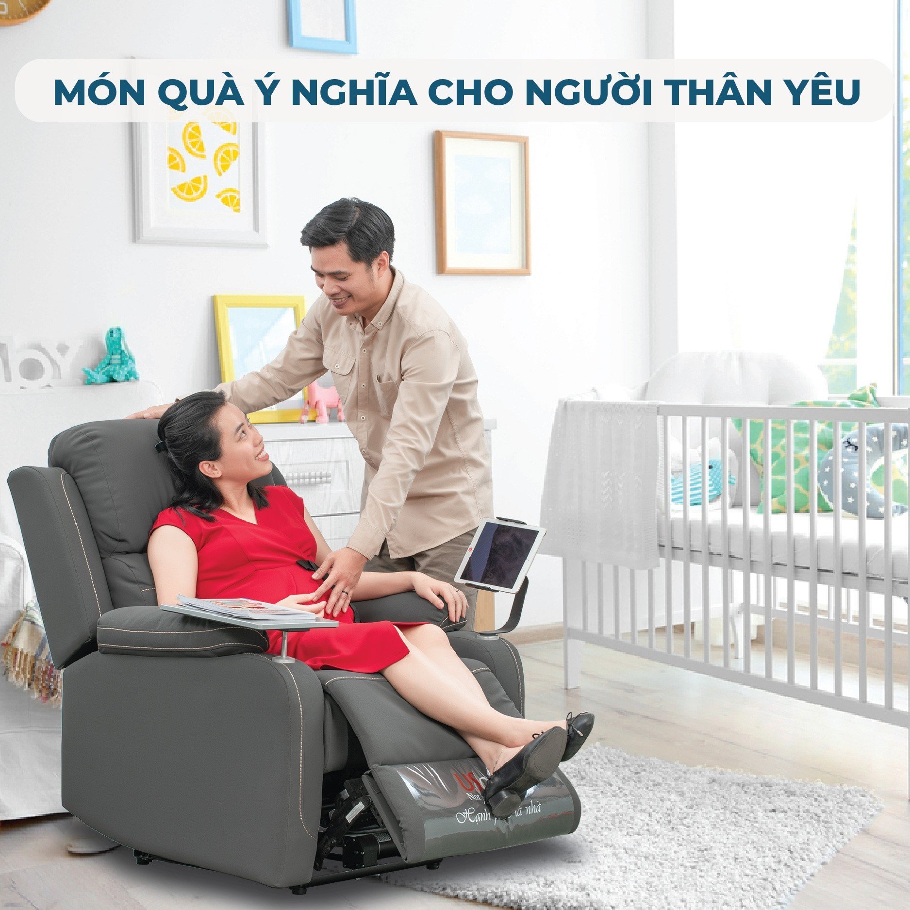 Ghế ngồi cho mẹ sau sinh | Ghế chăm sóc khỏe cho mẹ bầu của dòng Ghế Yêu Thương Collection GYT