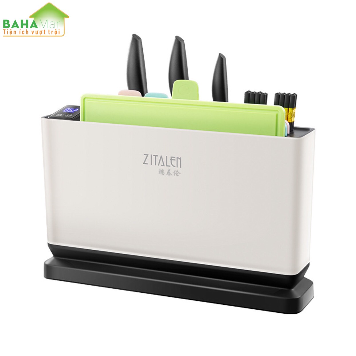 BỘ HỘP TIỆT TRÙNG SẤY KHÔ ĐŨA, DAO, THỚT CÓ PHÂN LOẠI THỚT SỬ DỤNG "BAHAMAR" Khử trùng bằng TIA CỰC TÍM, lưu thông không khí khô, phân loại lưu trữ và có thể tháo rời vệ sinh