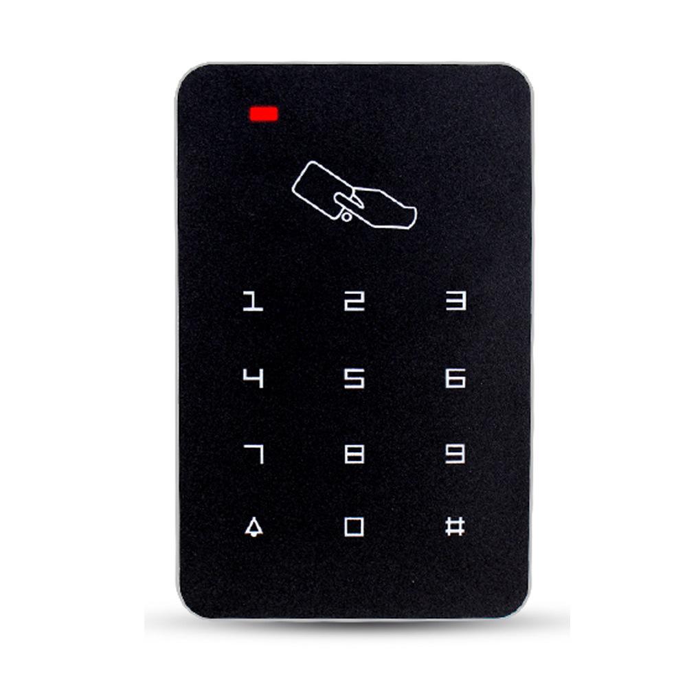Đầu đọc bàn phím điều khiển truy cập RFID 125HZ với một cửa và bảng điều khiển cảm ứng độc lập cho ngoài trời và trong nhà với hệ thống kiểm soát truy cập 1000 người dùng