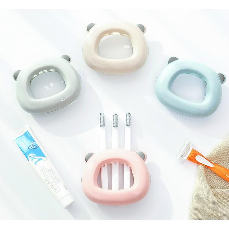 Treo bàn chải đánh răng hình gấu
