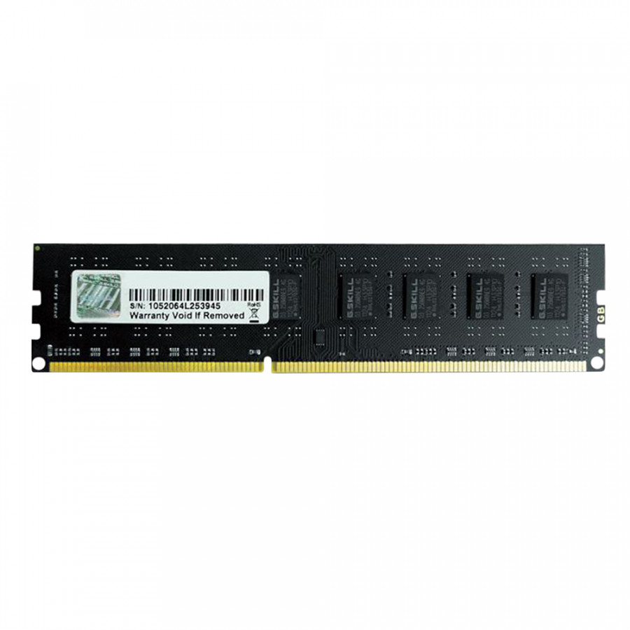 RAM PC G.Skill 8GB (8GBx1) Value Series DDR3 F3-1600C11S-8GNT - Hàng Chính Hãng