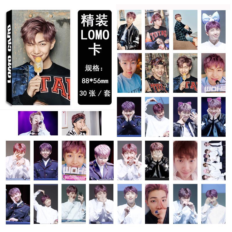 Lomo card RM BTS