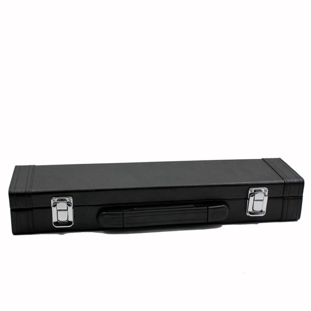 Sunnimix Bền Sáo Buổi Biểu Diễn Ốp Lưng Hộp Bảo Quản Da Cho Buổi Hòa Nhạc Phụ Kiện 39X9.5X6 Cm