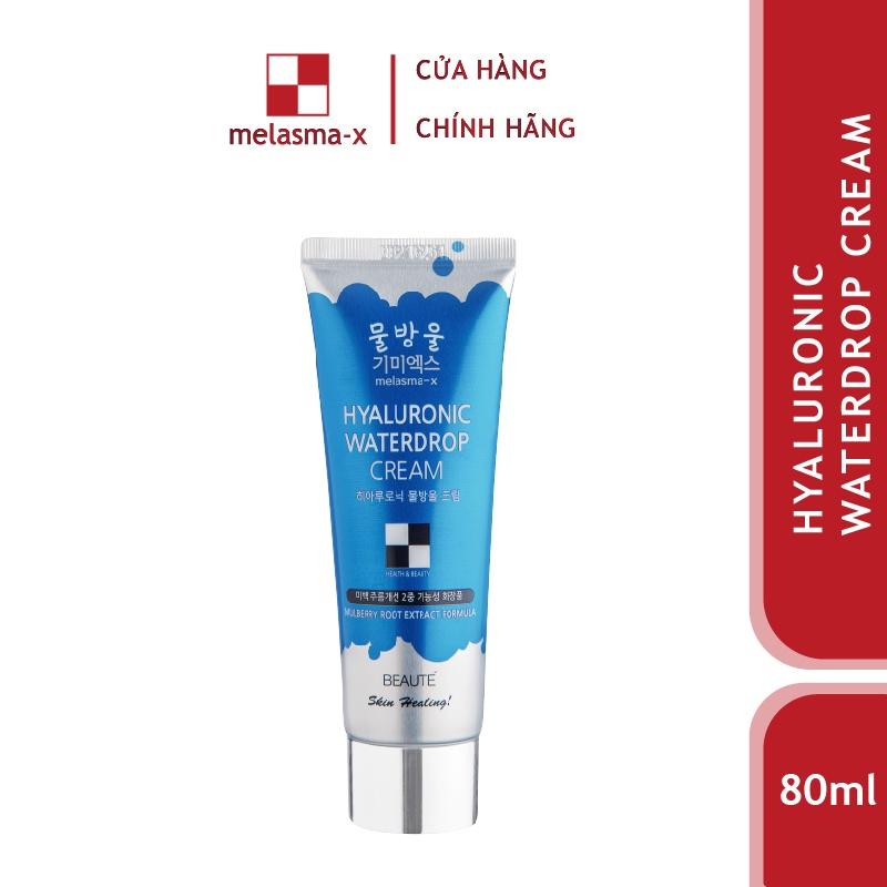 Kem Cấp Ẩm Dưỡng Da Căng Bóng Melasma-X Hyaluronic Water Drop Cream 80ml